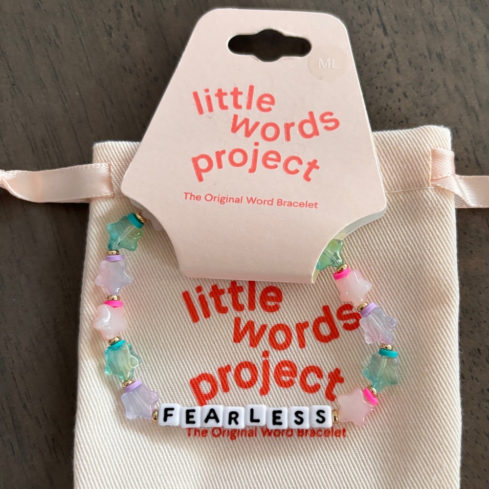 Little Words Project Fearless Beaded
Bracelet - Dreamy Night NWT- Size M/L